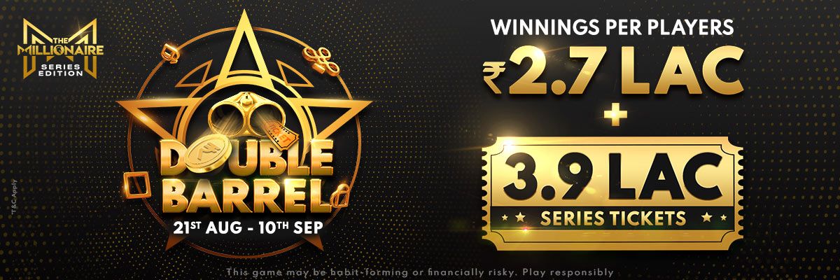 Double Barrel: Millionaire Tickets + Cash Rewards 